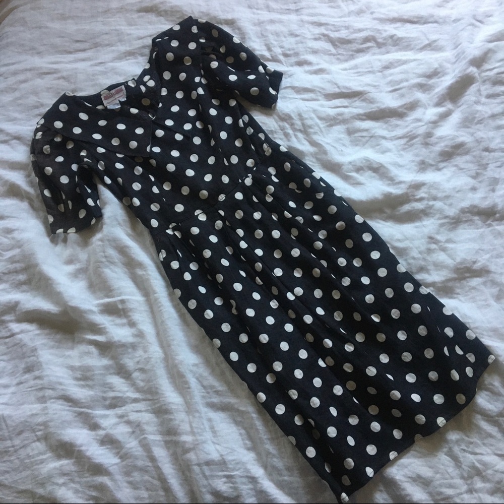 Vintage linen dress